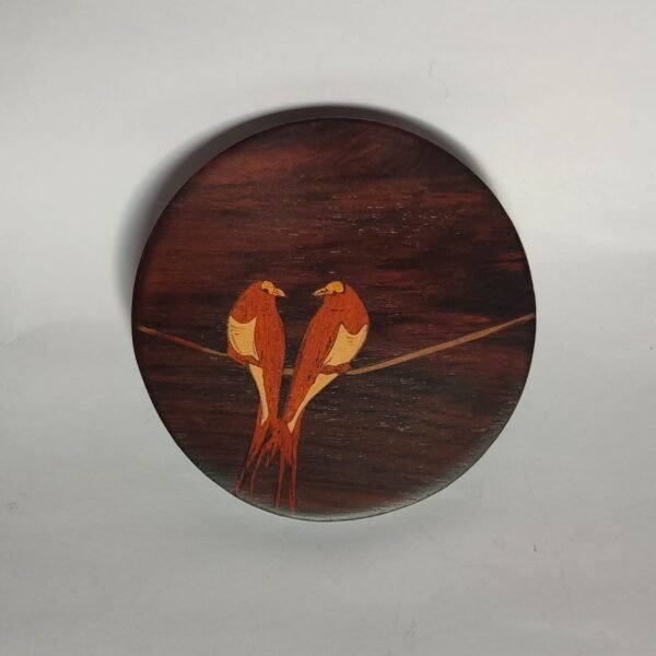 rosewood coaster