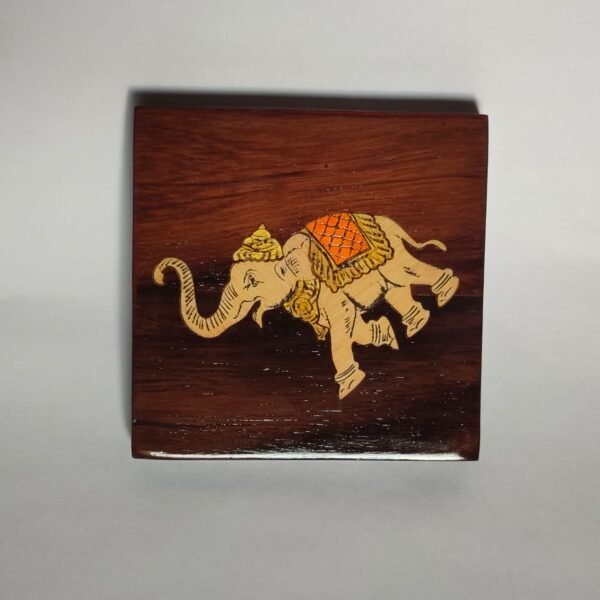 rosewood coaster