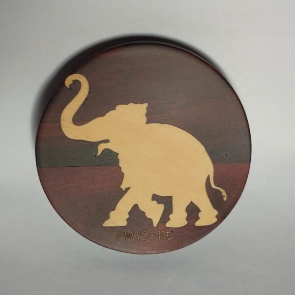 rosewood coaster